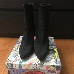 Jeffrey Campbell Siren Pointed Toe Bootie US 6.5 M